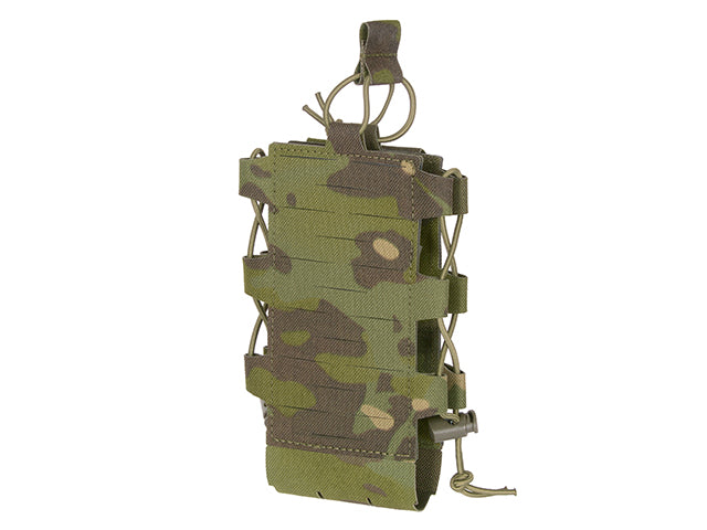 Laser-Cut Adjustable Radio / Flaschentasche mit Shockcord - Multicamo Tropic [8FIELDS] 3
