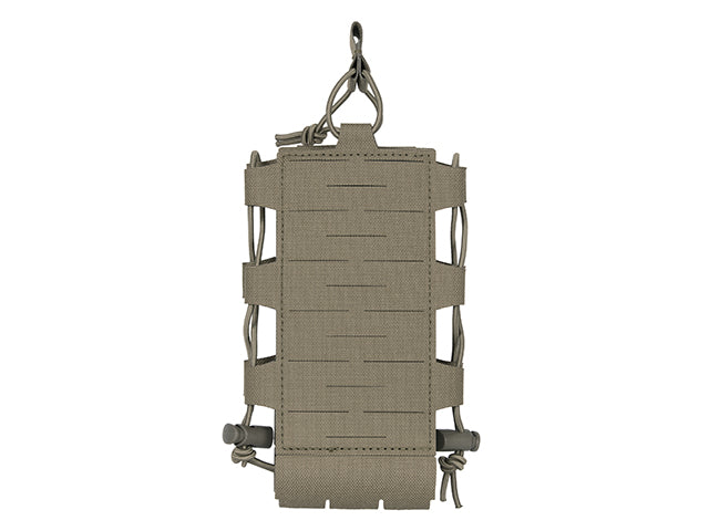 Laser-Cut Adjustable Radio / Flaschentasche mit Shockcord - Ranger Grün [8FIELDS] 1