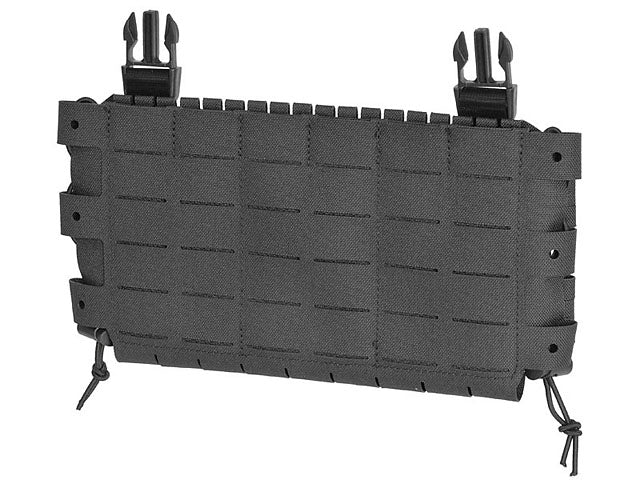 MOLLE-Tasche Buckle-Up Kompakt Panel - Einsatz für 3 Magazine, MOLLE Laser-Cut - Schwarz [8FIELDS] 4