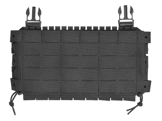 MOLLE-Tasche Buckle-Up Kompakt Panel - Einsatz für 3 Magazine, MOLLE Laser-Cut - Schwarz [8FIELDS] 1