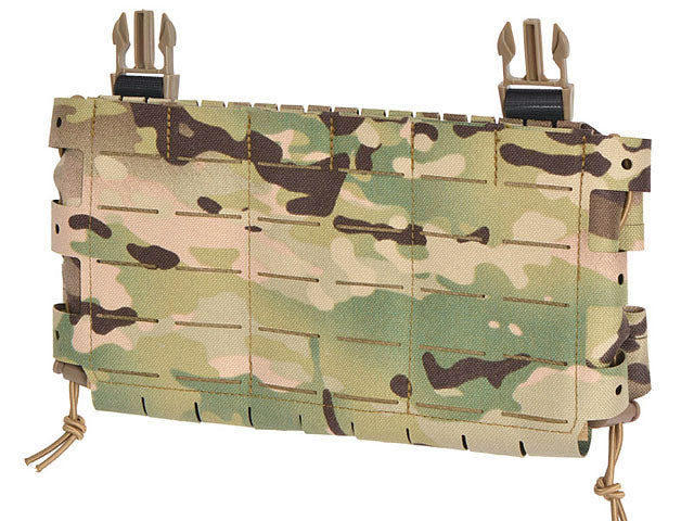 MOLLE-Tasche Buckle-Up Kompakt Panel - Einsatz für 3 Magazine, MOLLE Laser-Cut - Multicam [8FIELDS] 4