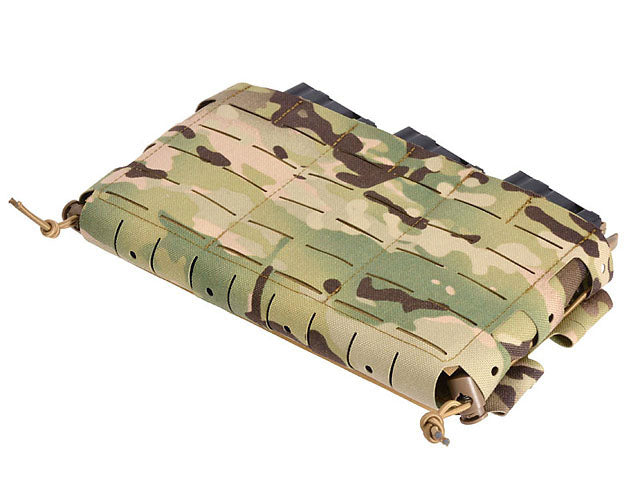 MOLLE-Tasche Buckle-Up Kompakt Panel - Einsatz für 3 Magazine, MOLLE Laser-Cut - Multicam [8FIELDS] 6