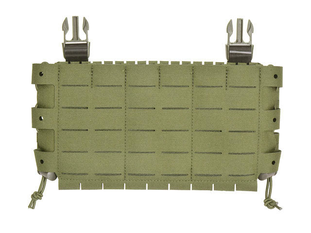 MOLLE-Tasche Panel Buckle-up Kompakt - Einsatz für 3 Magazine, MOLLE Laser-Cut - Oliv [8FIELDS] 1