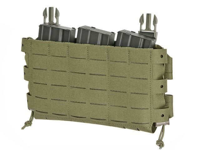 MOLLE-Tasche Panel Buckle-up Kompakt - Einsatz für 3 Magazine, MOLLE Laser-Cut - Oliv [8FIELDS] 3