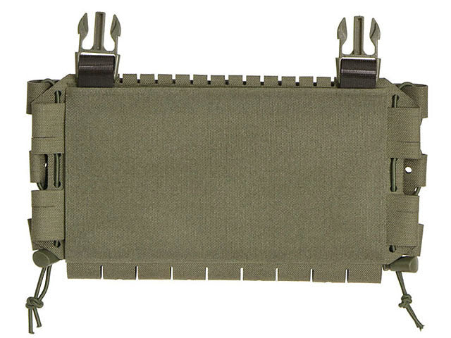 MOLLE-Tasche Panel Buckle-up Kompakt - Einsatz für 3 Magazine, MOLLE Laser-Cut - Ranger Grün [8FIELDS] 2