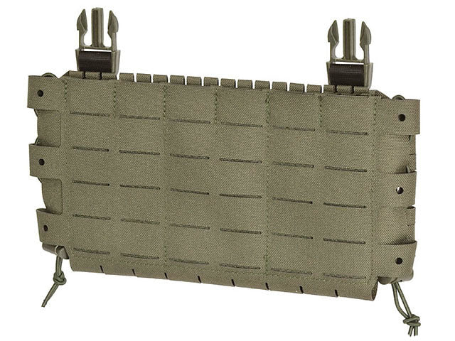 MOLLE-Tasche Panel Buckle-up Kompakt - Einsatz für 3 Magazine, MOLLE Laser-Cut - Ranger Grün [8FIELDS] 4