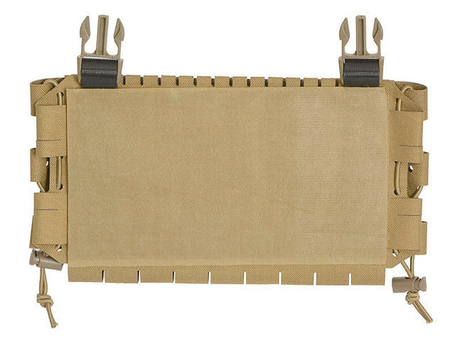 MOLLE-Tasche Panel Buckle-up Kompakt - Einsatz für 3 Magazine, MOLLE Laser-Cut - Tan [8FIELDS] 2