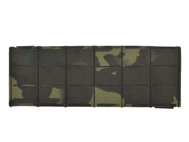MOLLE Panel 6x3 für chest rig harness Laser-Cut - Multicamo Schwarz [8FIELDS] 1