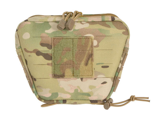 Lower Mehrzwecktasche für Zubehör mit Shockcord-Sicherung, Laser-Cut - Multicamo [8FIELDS] 1