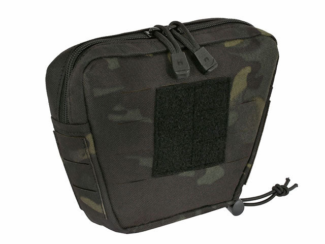 Lower Mehrzwecktasche für Zubehör mit Shockcord-Sicherung, Laser-Cut - Multicam Schwarz [8FIELDS] 4