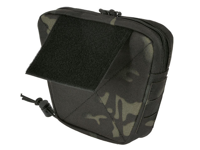 Lower Mehrzwecktasche für Zubehör mit Shockcord-Sicherung, Laser-Cut - Multicam Schwarz [8FIELDS] 5