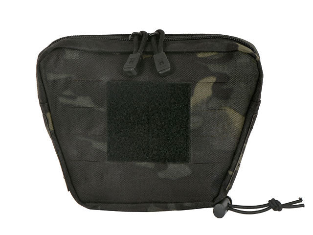 Lower Mehrzwecktasche für Zubehör mit Shockcord-Sicherung, Laser-Cut - Multicam Schwarz [8FIELDS] 1