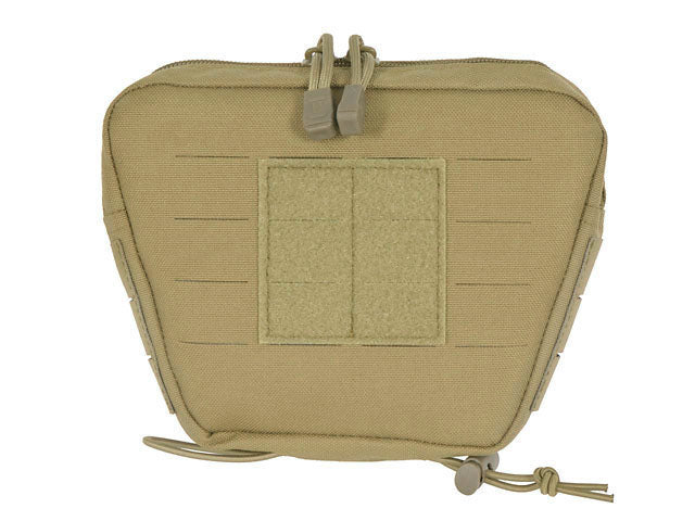 Lower Mehrzwecktasche für Zubehör mit Shockcord-Sicherung, Laser-Cut - Tan [8FIELDS] 1