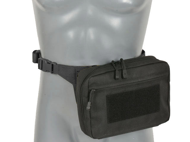 Mehrzwecktasche Laser-Cut MOLLE Fanny Pack Converter - Schwarz [8FIELDS] 2