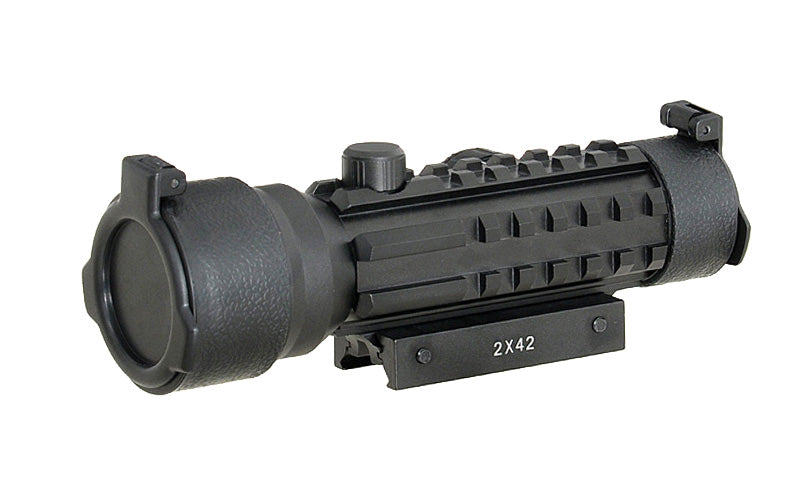 Tactical Rotpunktvisier 3Rails 2x42mm [PCS] 4