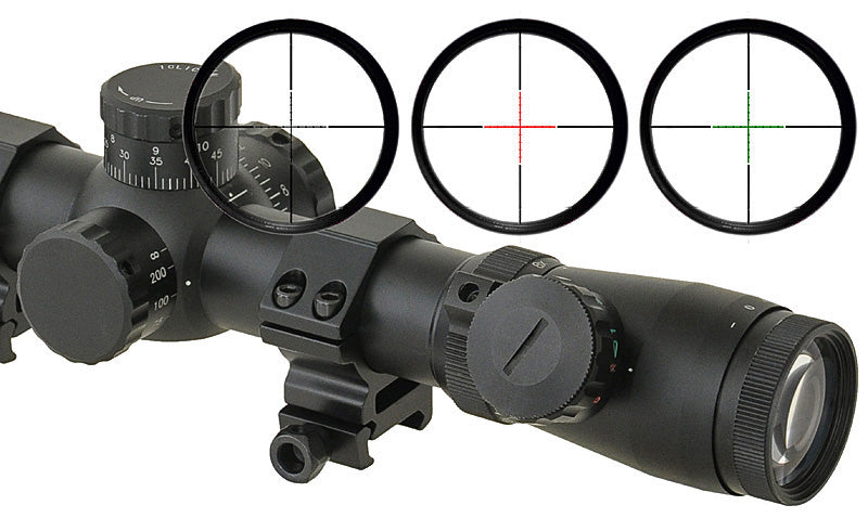 Zielfernrohr M3 3.5-10x40 mit lighted cross Military version [PCS] 8