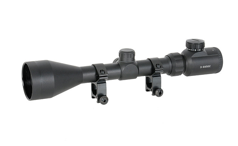 Scope 3-9x50 with high mounting rings [PCS] 1