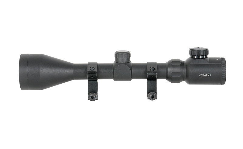 Scope 3-9x50 with high mounting rings [PCS] 3