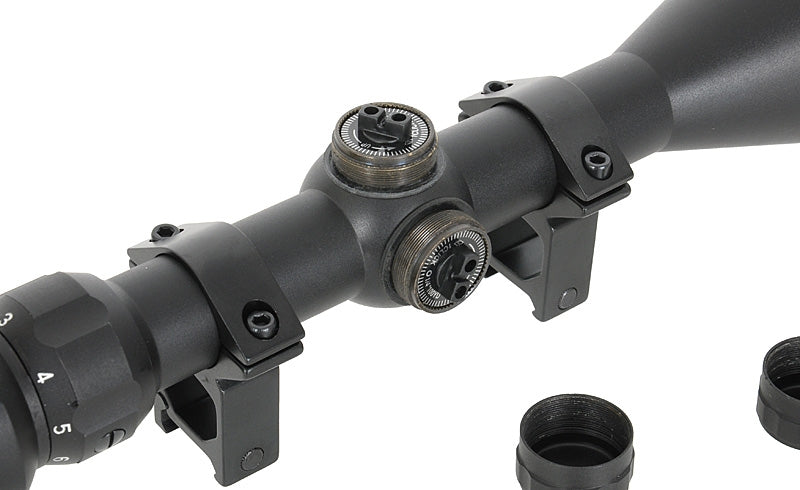 Scope 3-9x50 with high mounting rings [PCS] 4