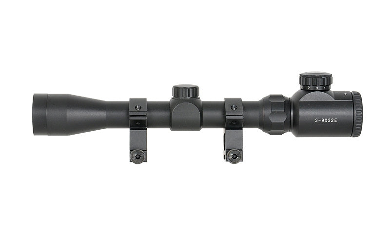 Scope 3-9x32E with high mounting rings [PCS] 2