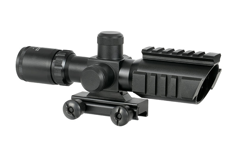 1.5-5x32 Zielfernrohr mit Integrated Montage, Rails - Schwarz [PCS] 2