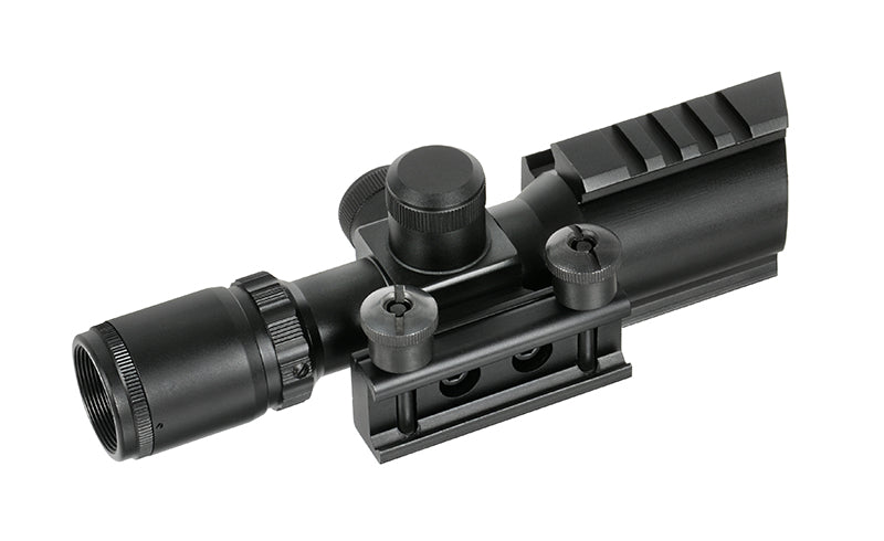 1.5-5x32 Zielfernrohr mit Integrated Montage, Rails - Schwarz [PCS] 4