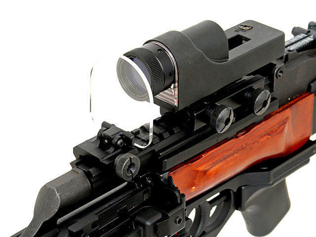 Scope/Red Dot Sight Lens Protector for Picatinny rail - Black [ACM] 7