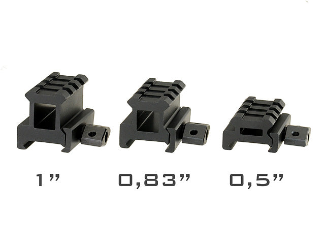 1 INCH MINI RISER BLOCK MOUNT [ACM] 5