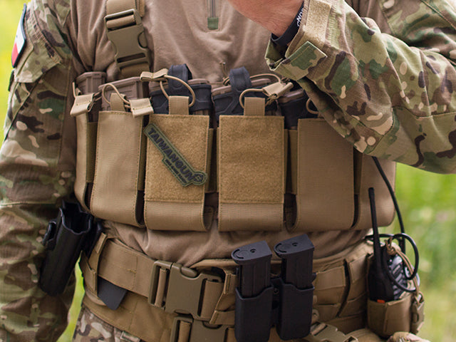 Padded MOLLE Combat Belt (S) - Coyote [8FIELDS] 7
