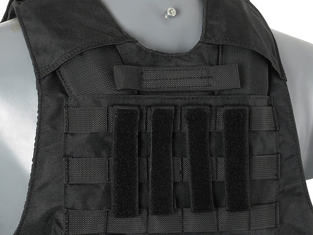 Gear-Zubehör MOLLE Strips für ID Patches Set - Schwarz [8FIELDS] 2