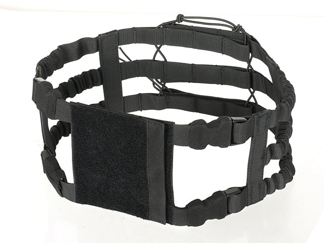 Quick Release 3-Band Cummerbund für Plate Carrier Schwarz