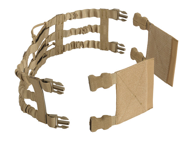 Quick Release 3-Band Cummerbund für Plate Carrier - Schwarz [8FIELDS] 5