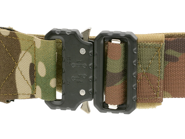 Laser-Cut Tactical Belt - L - Multicamo [8Fields] 2