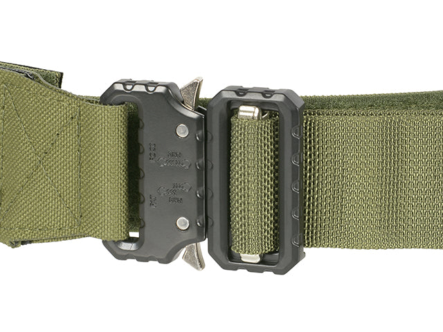 Laser-Cut Tactical Belt - M - Oliv [8Fields] 2