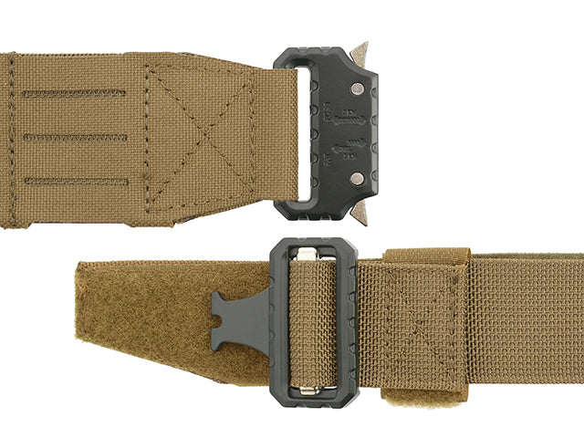 Laser-Cut Tactical Belt - M - Coyote [8Fields] 3
