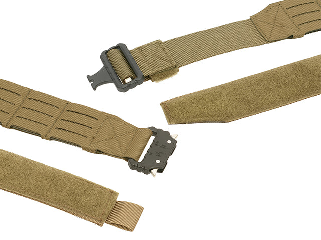 Laser-Cut Tactical Belt - XL - Coyote [8Fields] 6