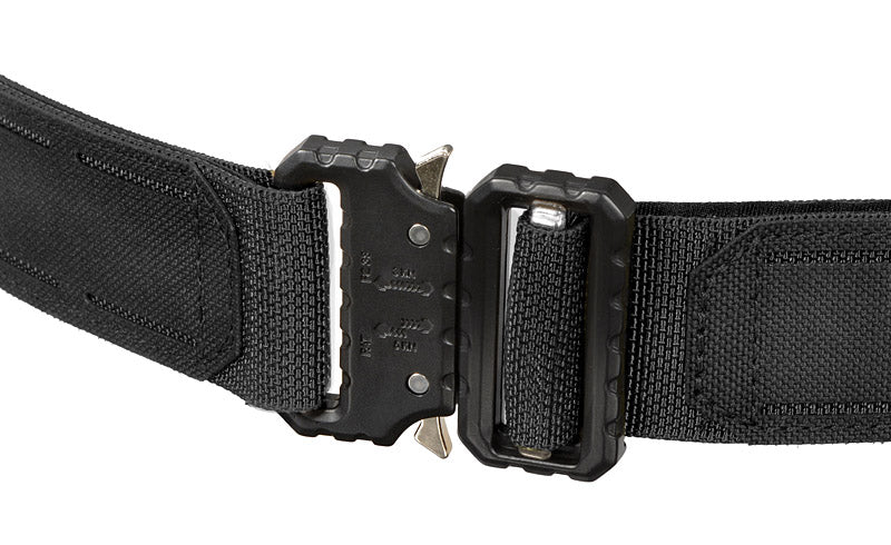 Minimalist EDC Laser-Cut Belt - L - Schwarz [8Fields] 2