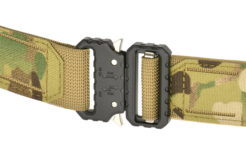 Minimalist EDC Laser-Cut Belt - L - Multicamo [8Fields] 2