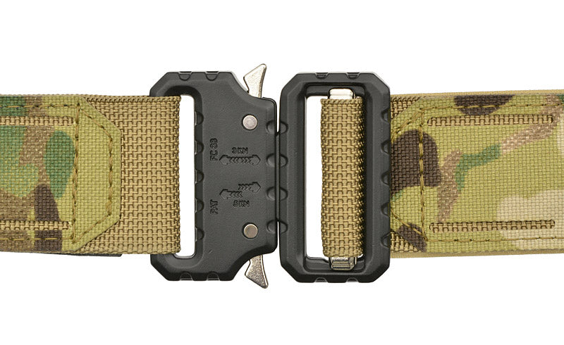 Minimalist EDC Laser-Cut Belt - XL - Multicamo [8Fields] 3
