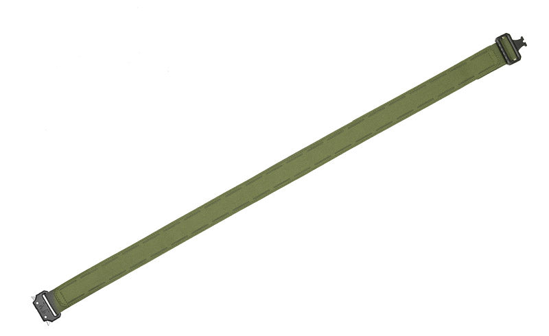 Minimalist EDC Laser-Cut Belt - XL - Oliv [8Fields] 4