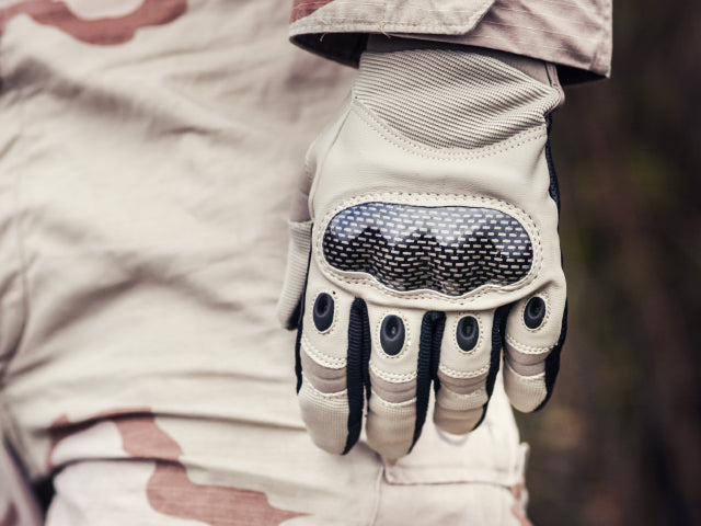 Gear-Zubehör Military Combat Handschuhe Mod. IV (Size L) - Tan [8FIELDS] 4