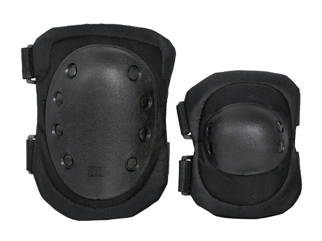 Knee Elbow Pads Set Black
