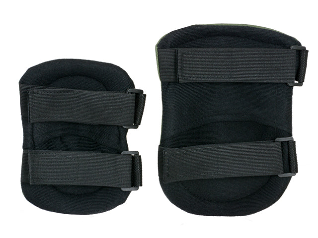 Knee Elbow Pads Set Olive