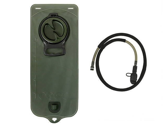 Transporttasche 2.5L Trinkblase mit Bite Valve - Schwarz [8FIELDS] 1