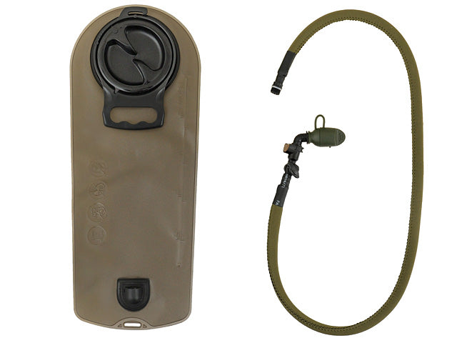 Transporttasche 2.5L Trinkblase mit Bite Valve - Oliv 1