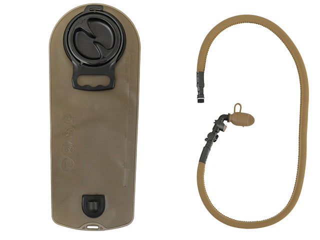 Transporttasche 2.5L Trinkblase mit Bite Valve - Coyote 1