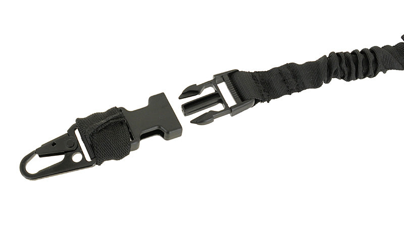 1-Point Bungee Sling w/ MOLLE Attachment - Black [8FIELDS] 3