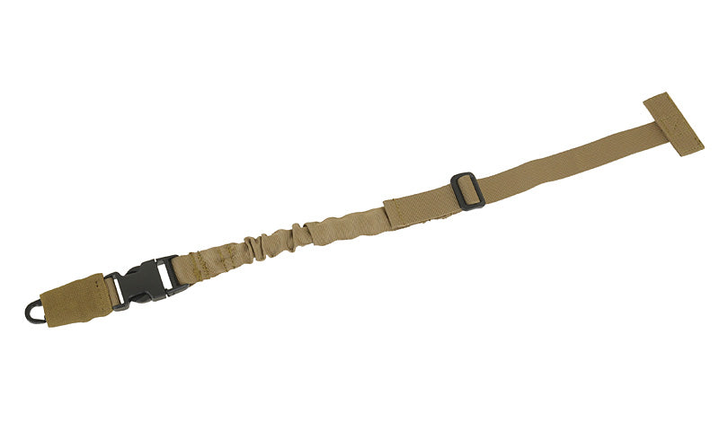 1-Point Bungee Sling w/ MOLLE Attachment - Coyote [8FIELDS] 1