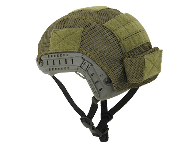 Helmcover für FAST-Helm Mod. B - Oliv [8FIELDS] 2