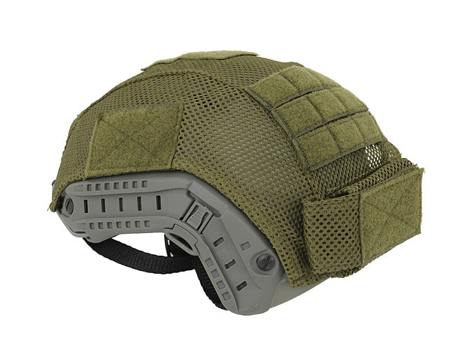 Helmcover für FAST-Helm Mod. A - Oliv [8FIELDS] 2